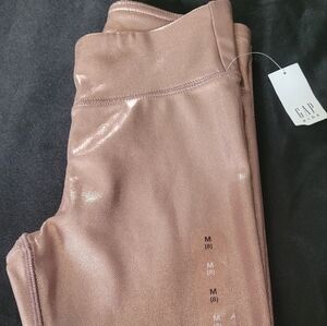 NWT Gap Mettalic Tights